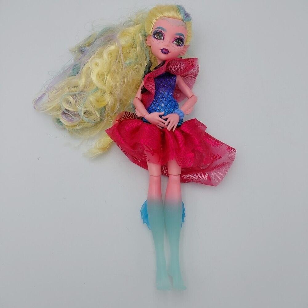 Monster High Doll Lagoona Blue Monster Ball GUC Mattel 2023
